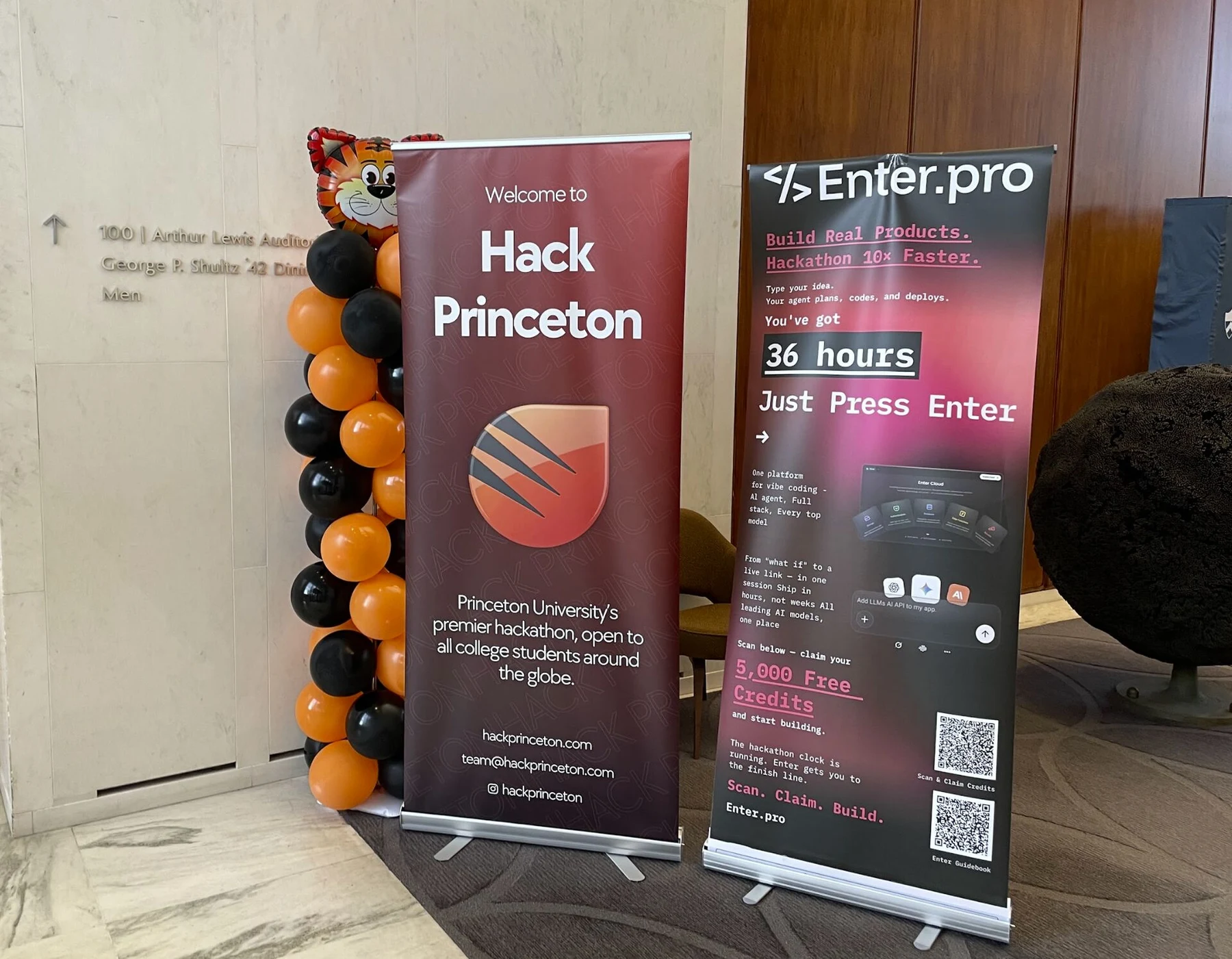 HackPrinceton tracks and judging format