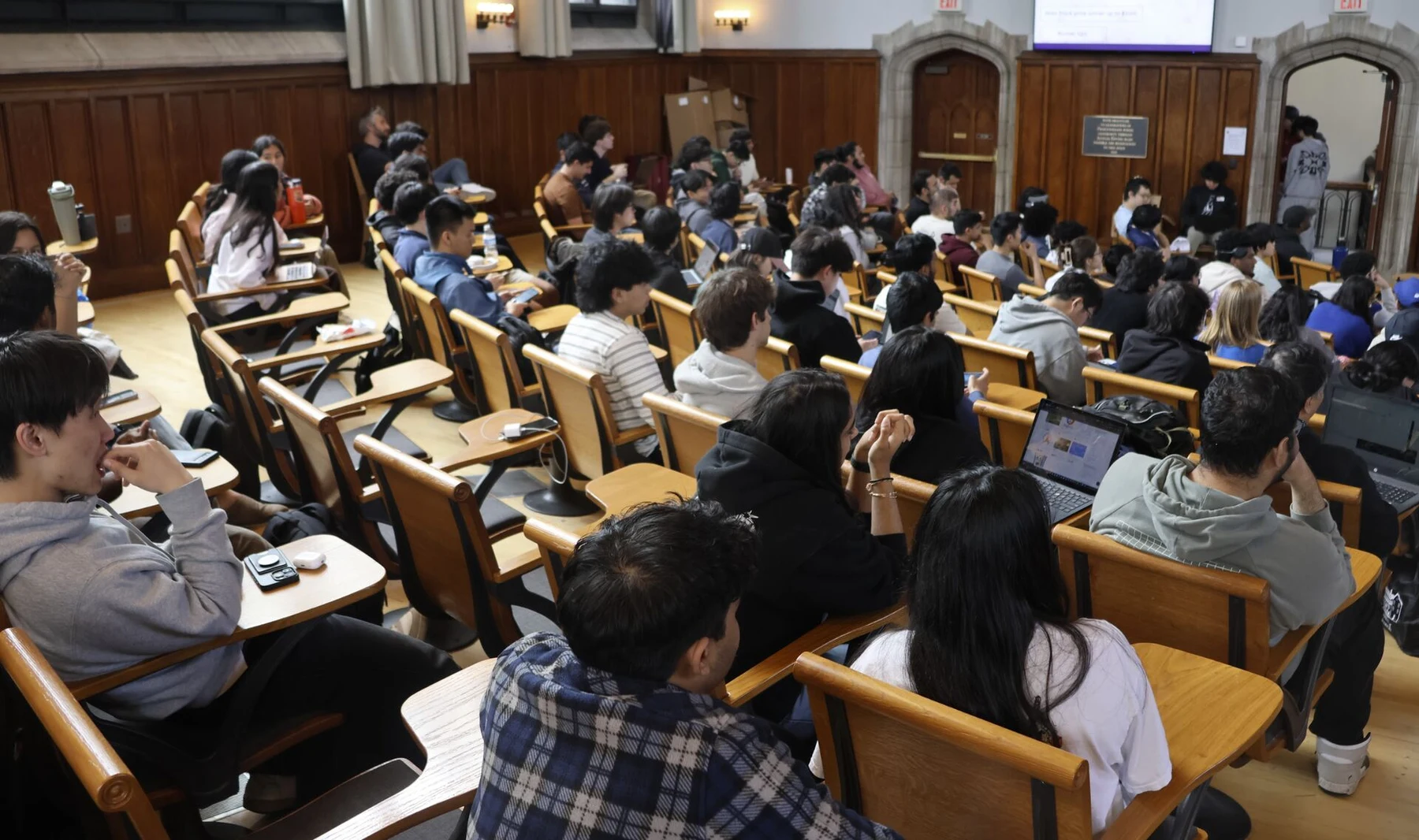 Sunday judging session at HackPrinceton